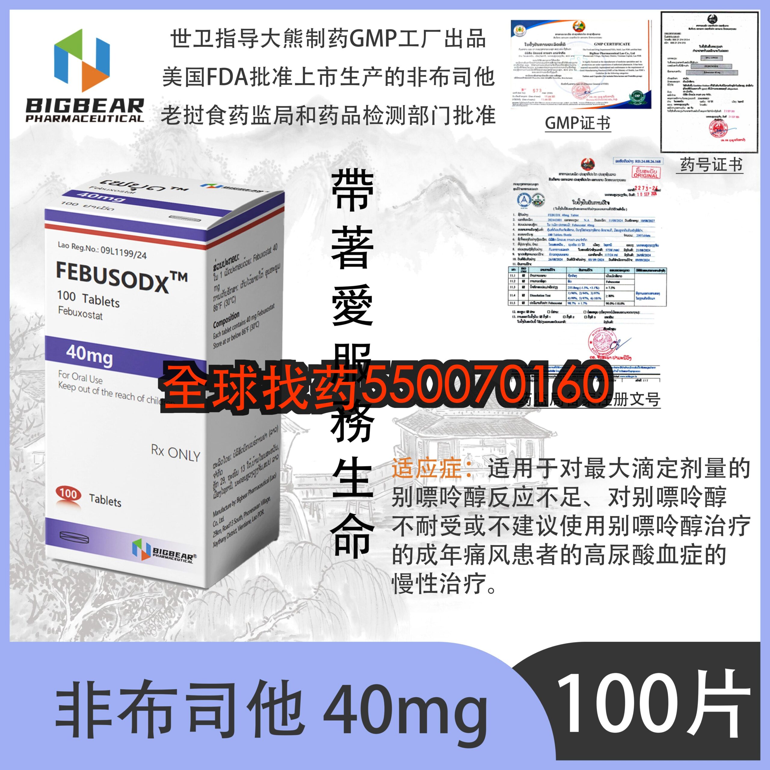 非布司他-2 · 海外代购正品印度药